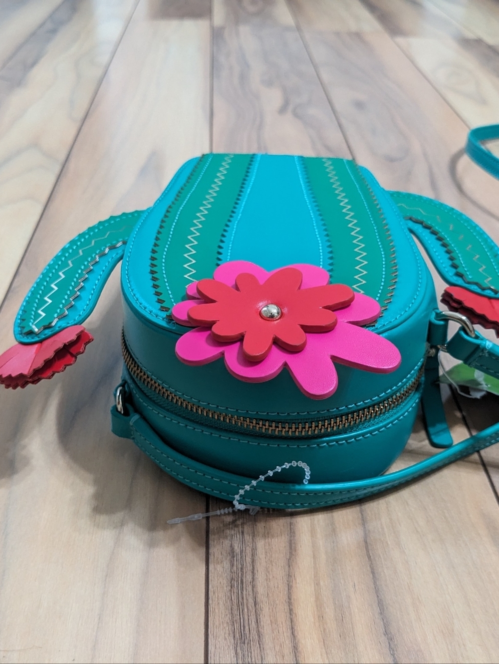 NWT! Kate Spade New York New Horizons Lizard Cactus Crossbody Bag - Picture 5 of 16